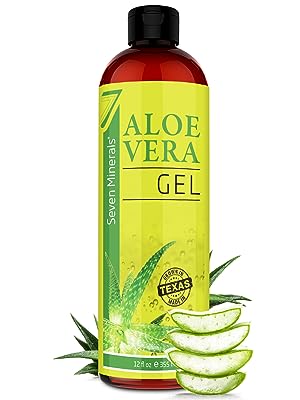 Seven Minerals Organic Aloe Vera Gel