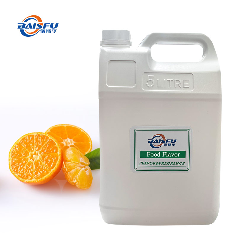 Various Concentrated Tangerine Flavors Used in Beverages and Confectionery