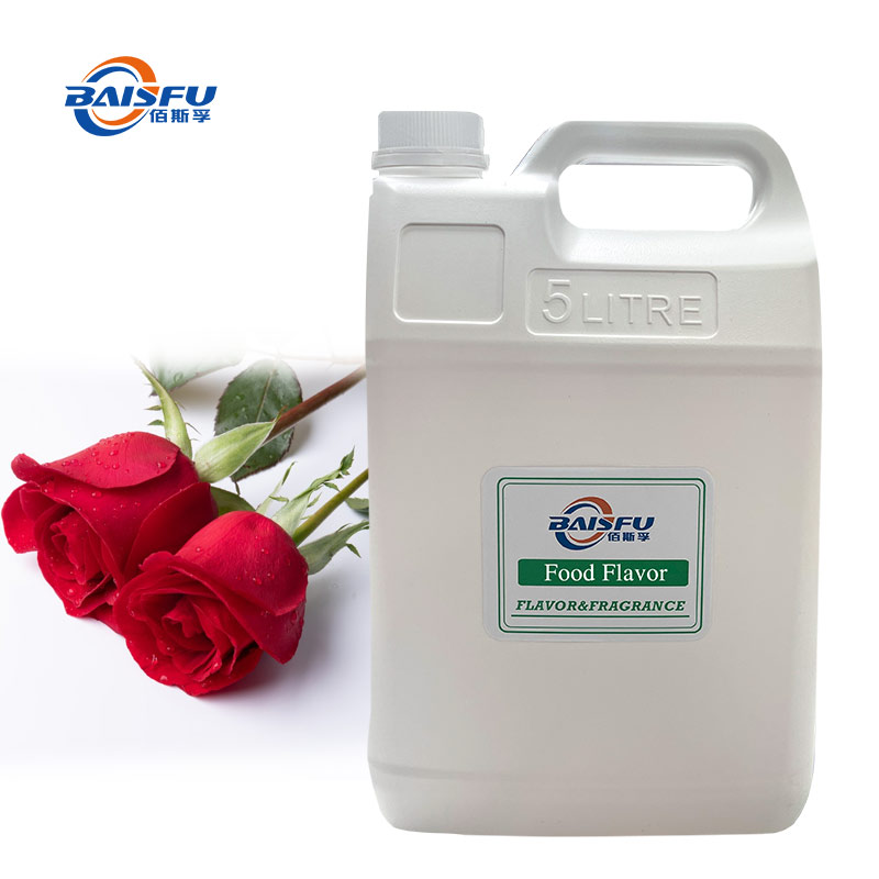 Hot Baking, Tea with High Concentration Rose Flavor