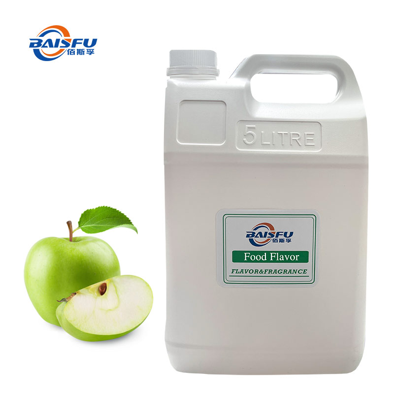 BAISFU Food Grade 99% Natural Fruit Flavor Green Apple Flavored Drinks and Desserts