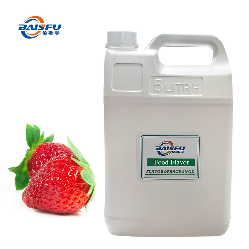 Wholesale Food Grade 99% Highly Concentrated Fresh Strawberry Flavor for Beverages and Baking