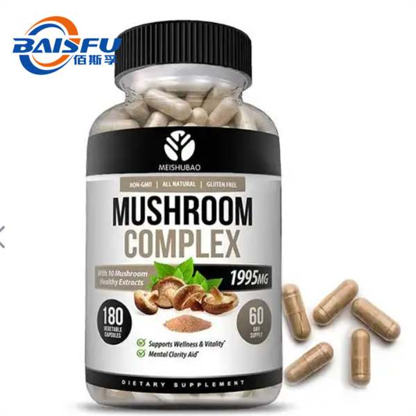 Organic Mushroom Complex Capsules that Boost Immunity and have Anti-cancer Effects