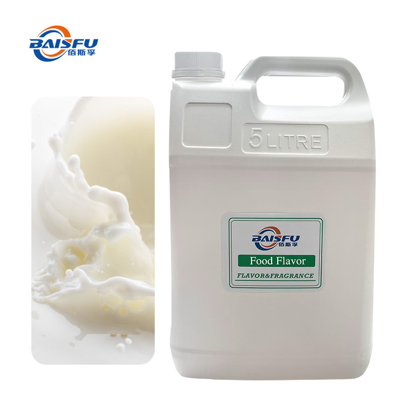 The BAISFU Factory Sells High Quality Fresh Milk Flavor for Drinks and Desserts, and Has a Steady Supply of Large Stocks