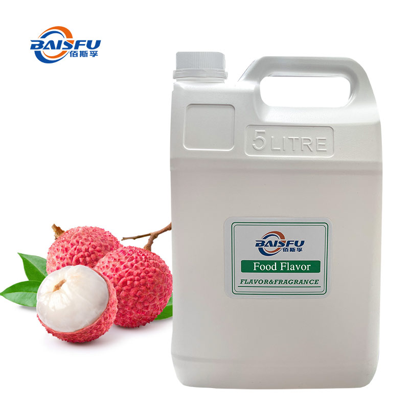 Baisfu Premium Natural Lychee Flavor : Original Tropical Taste for Beverages, Confectionery & Snacks
