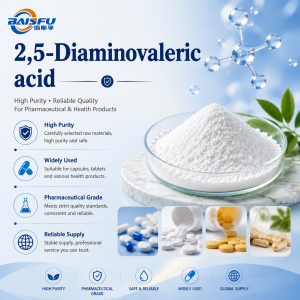 Ornithine/2,5-Diaminovaleric acid CAS: 70-26-8